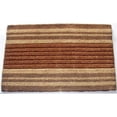 thumbnail image 1 of Geo Crafts G286 SPCR30 18 x 30 in. PVC Vinyl Back Striped Creel Ribbed Natural & Bleach Mat, 1 of 1