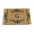 thumbnail image 1 of Geo Crafts G293 AA MONO2439 24 x 39 in. Imperial Aa Personalized Monogram Mat - Green, 1 of 1