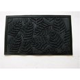 thumbnail image 1 of Geo Crafts G305 LEAVES 18 x 30 in. PP Moulded Embossed Rubber Leaf Design - Grey, 1 of 1