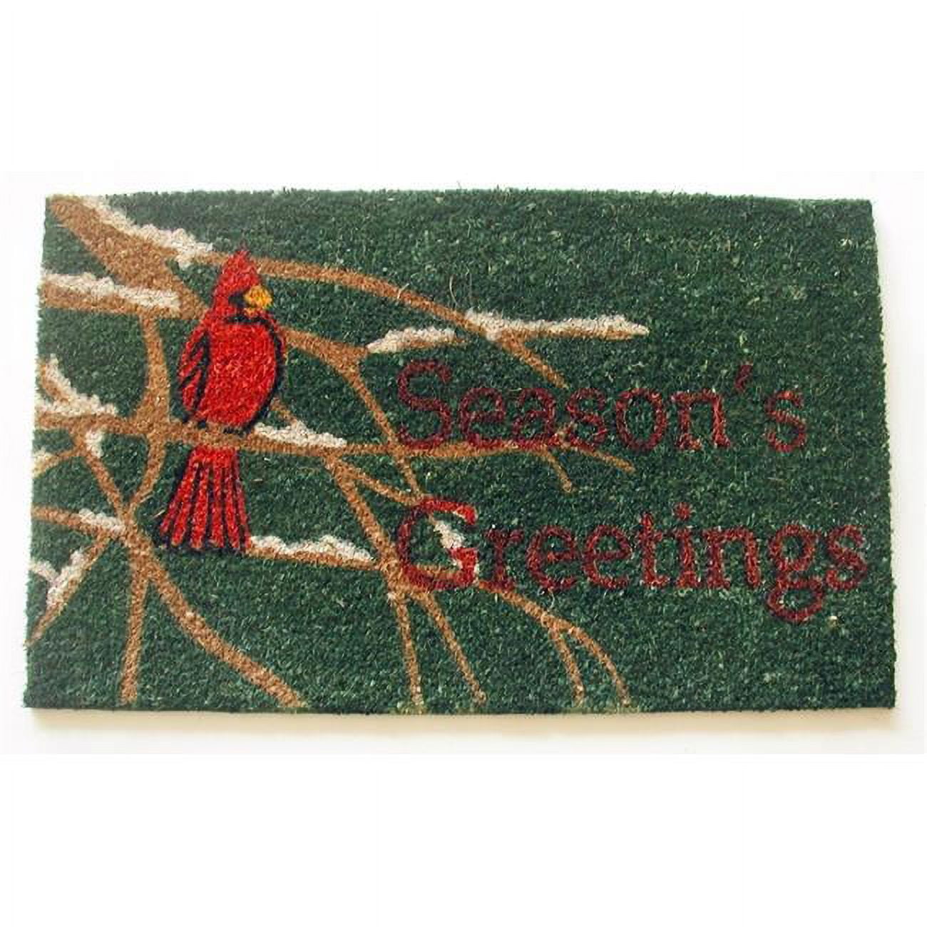 Geo Crafts G608 SEASONS GREETING CARDINAL 18 x 30 PVC Backed Printed