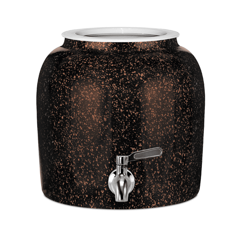 Geo  Porcelain Ceramic Lead Free 5 Gallon Capacity Water Dispenser, Keeps your Beverage Fresh and Safe to Drink
