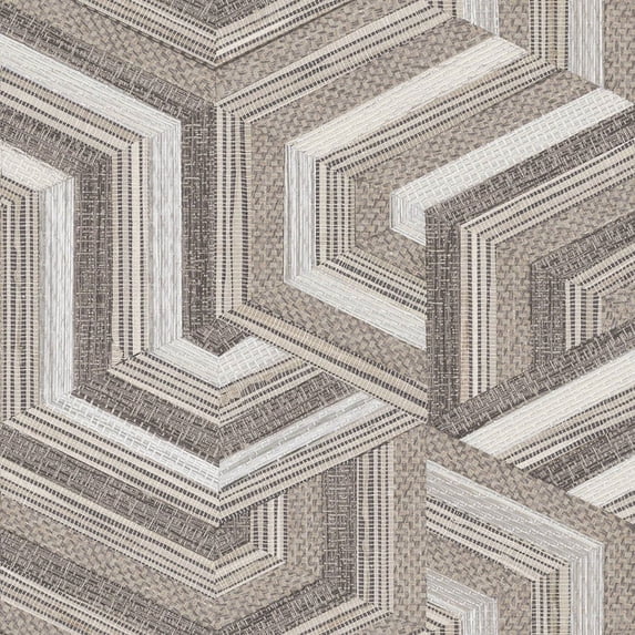 Geo Puzzle Peel and Stick Wallpaper