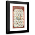 thumbnail image 1 of Geo. S. Harris & Sons 11x18 Black Modern Framed Museum Art Print Titled - The World's Beauties, First-Series, Allen and Ginter, Manufacturers of Cigarettes, Richmond, Virginia (1888), 1 of 5