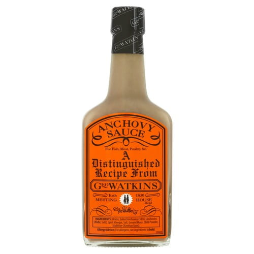 Geo Watkins Anchovy Sauce 190ml, British Import (Pack of 2)