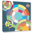 thumbnail image 1 of Geo Wheel Gallery Wrapped Canvas, 1 of 1