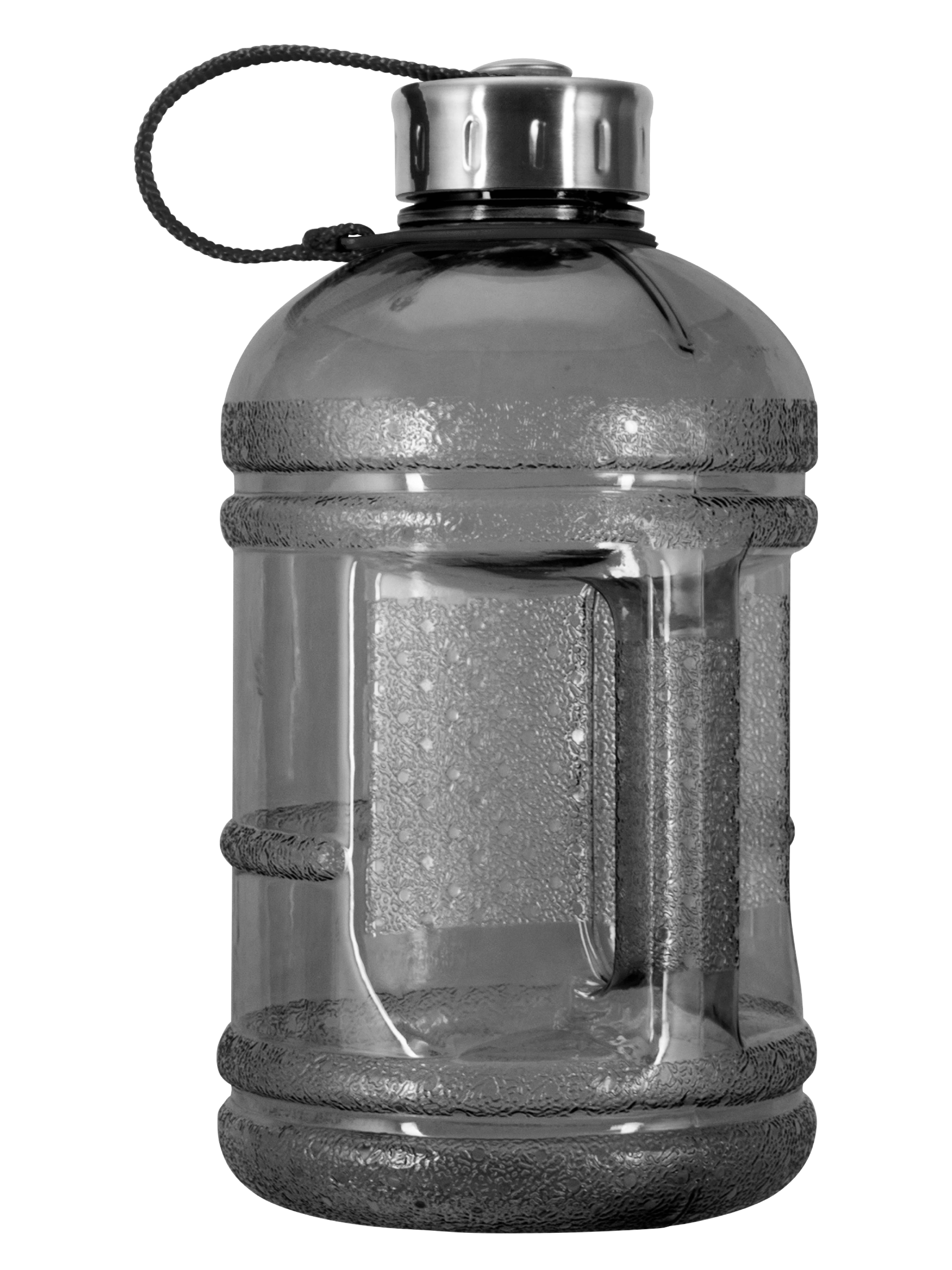 Geo sports bottles 0.5 gal Black Plastic Water Bottle