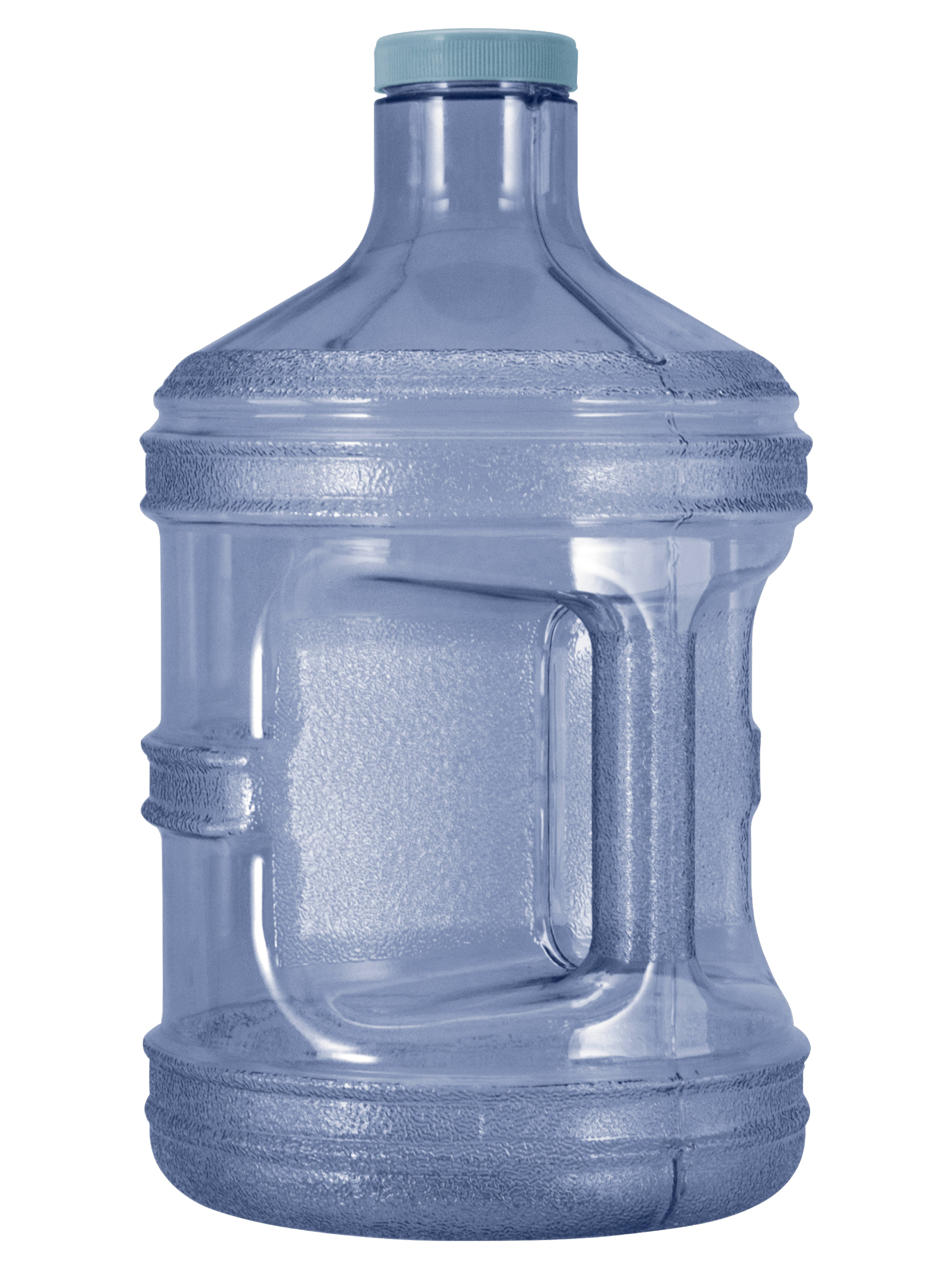 Geo sports bottles 1 gal Dark Blue Plastic Water Bottle