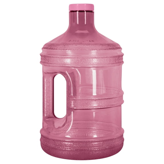 Geo sports bottles 1 gal Pink Plastic Water Bottle