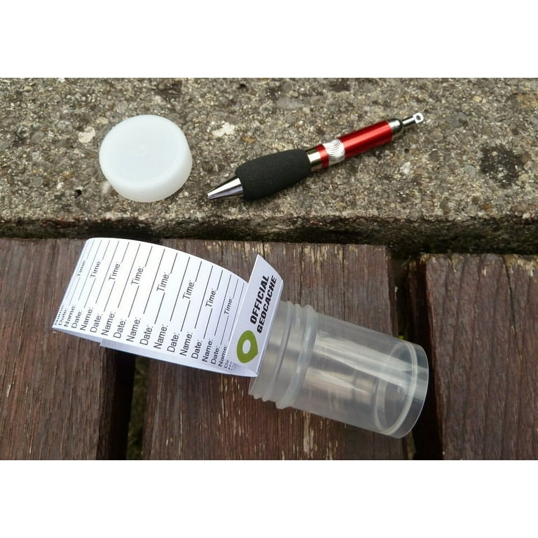 Geocaching Official Small Geocache with Logbook