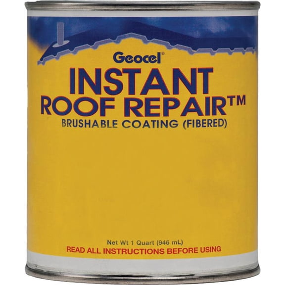 Geocel 25200 Brushable Coating, 1 qt Can
