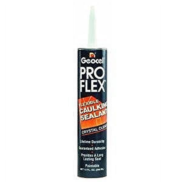 Geocel 26108 Pro Flex Tripolymer Sealant, 10 oz Cartridge, Cedar