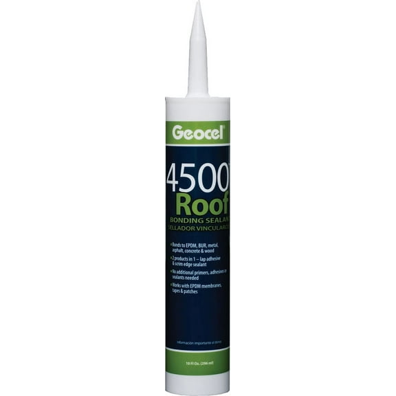 Geocel Sealant, 10 oz, Cartridge, Whites, Hybrid Base, 4500 GC55101