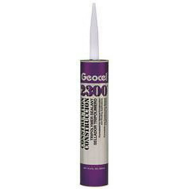 Geocel Hybrid Sealant, 10.3 oz, Cartridge, Black, Hybrid Base