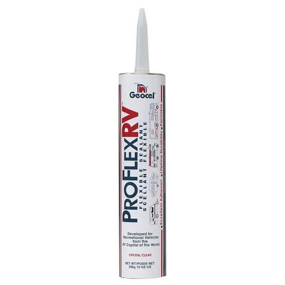 Geocel Proflex RV Flexible Sealant - Crystal Clear