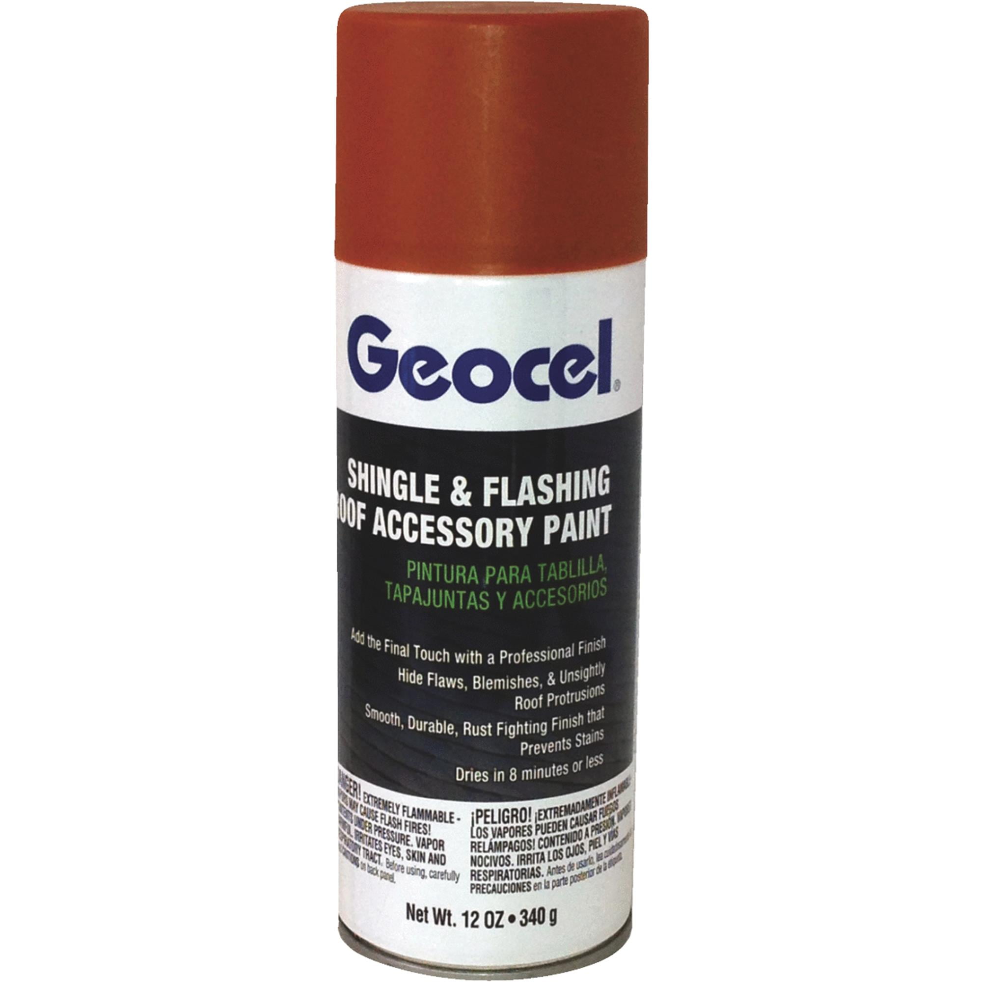 Geocel Terra Cotta Shingle and Flashing Accessory Spray Paint GC91135