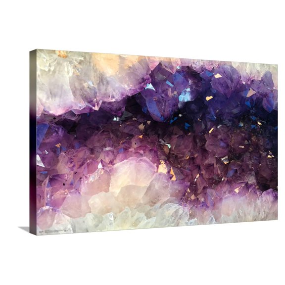 Geode Canvas Wall Poster, 22.375" x 34"