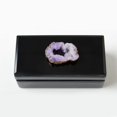 thumbnail image 1 of Geode Stone Topped Glass Box, 1 of 2
