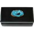 thumbnail image 1 of Geode Stone Topped Glass Box, 1 of 2