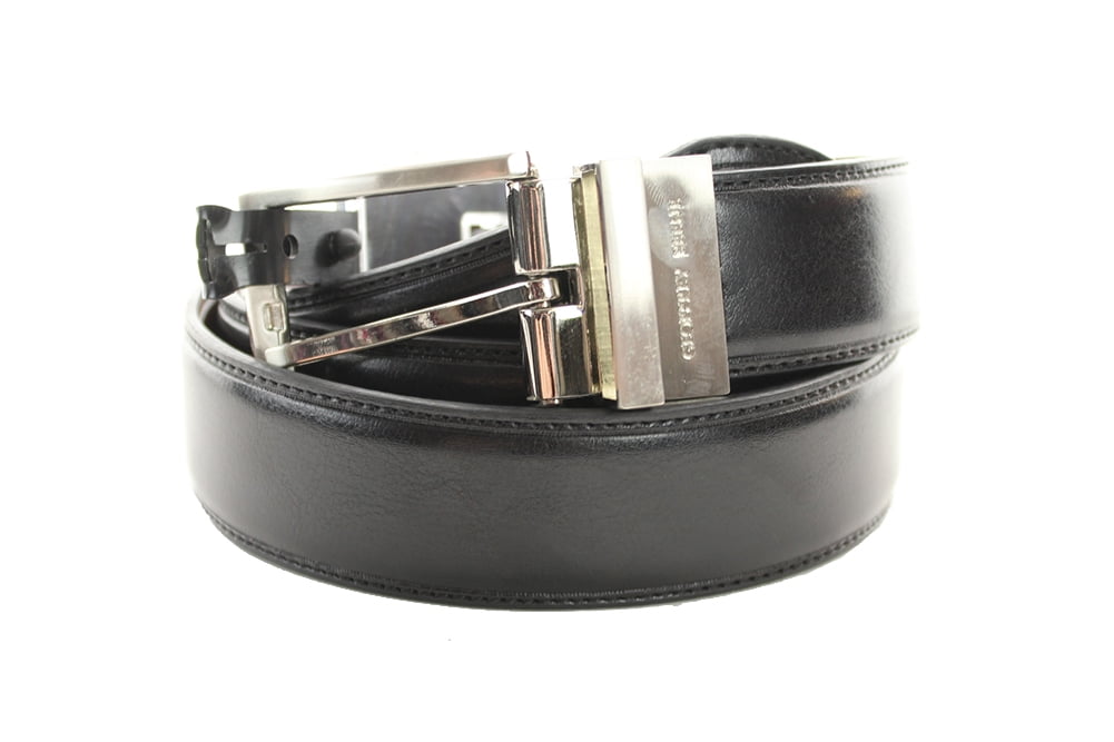 Geoffrey Beene Black Brown Feather Edge Reversible Belt 42 Walmart