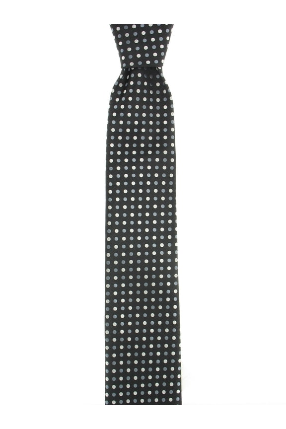 'Confetti Dot' Men's Black Dotted Tie