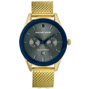 GEOFFREY BEENE Genuine Blue Sapphire Mesh Watch