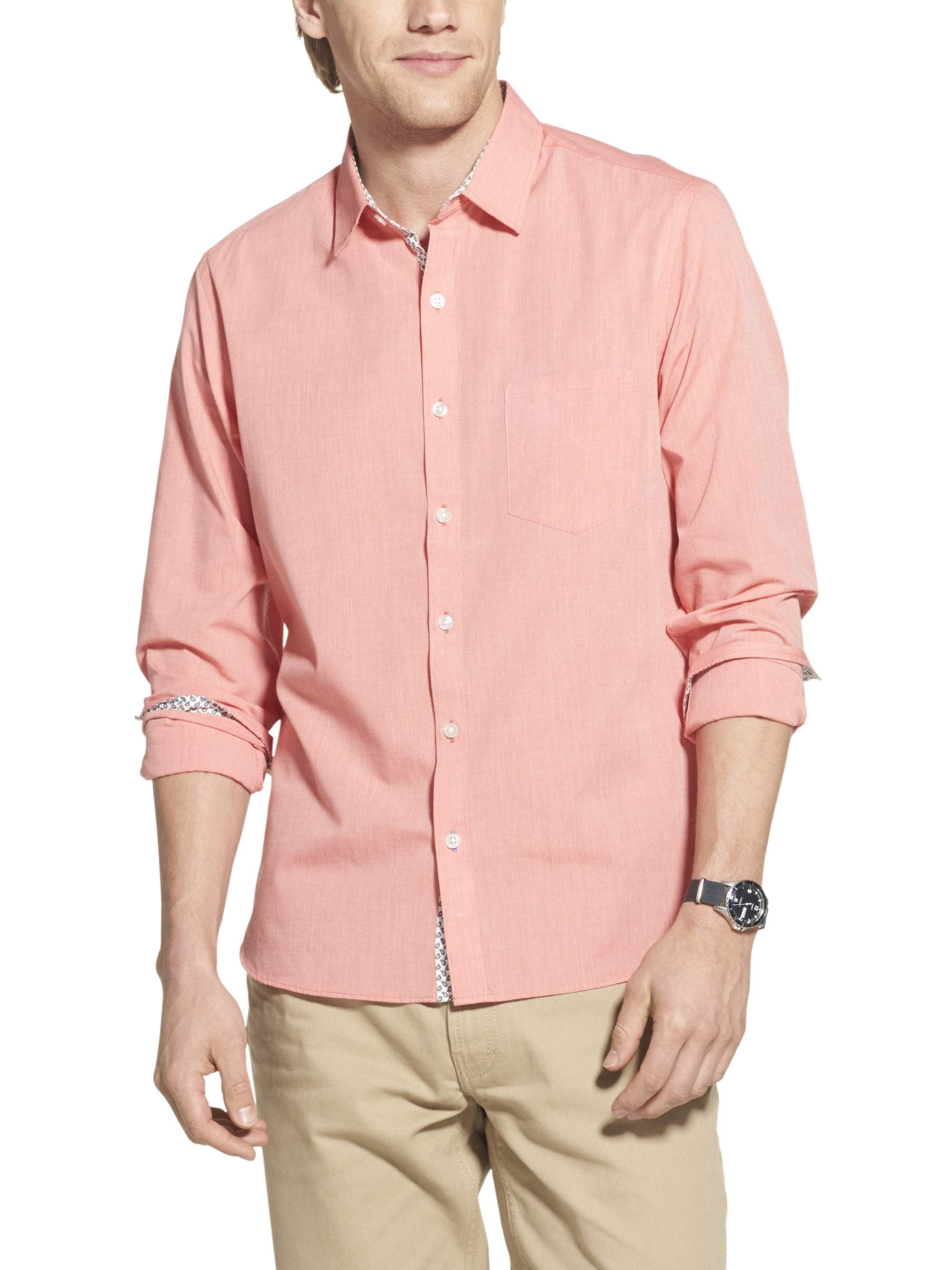 Geoffrey Beene Men's Big and Tall Long Sleeve Shirt