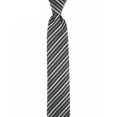thumbnail image 1 of Geoffrey Beene Men's Black Striped Tie, 1 of 1
