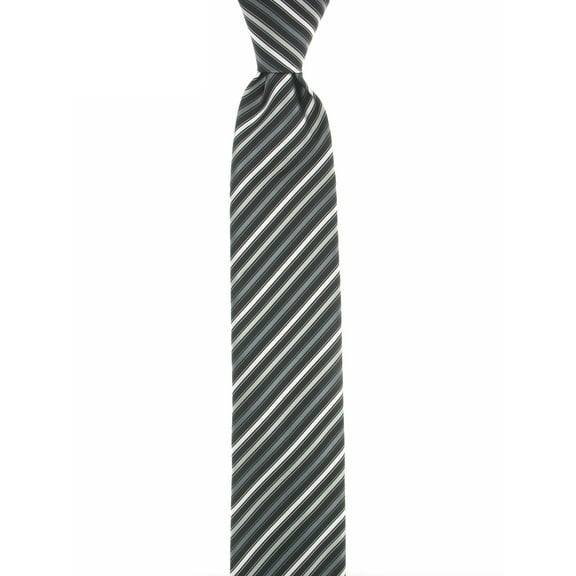 Geoffrey Beene Men's Black Striped Tie