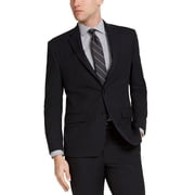 Geoffrey Beene Mens Classic-Fit Suits Black Size 38 SHORT MSRP $395