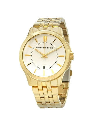 Geoffrey beene watch gold online