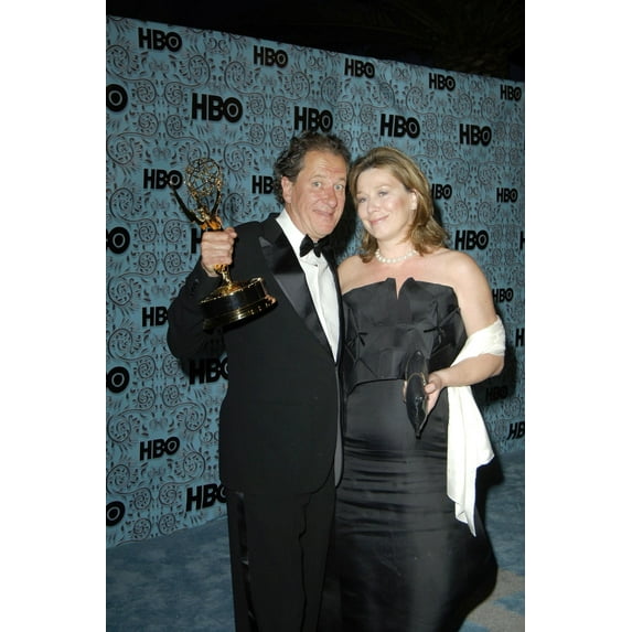 Geoffrey Rush, Jane Menelaus At Arrivals For Hbo Post-Emmy Party, The Plaza At The Pacific Design Center, Los Angeles,