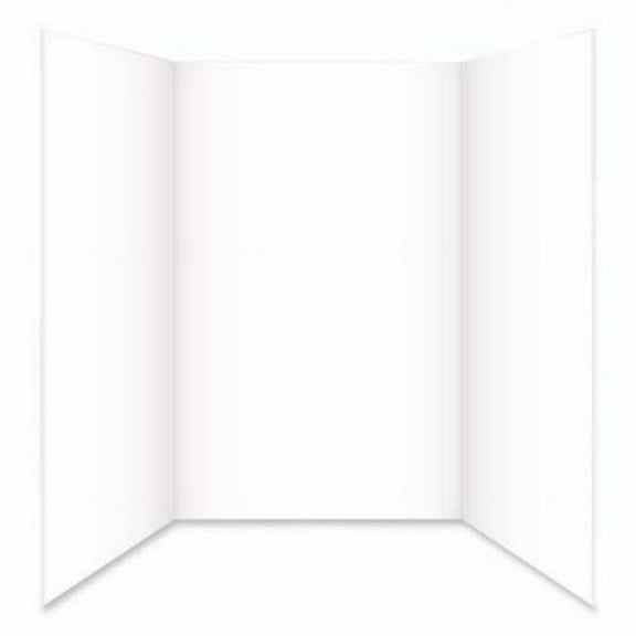 Geographic GEO20317 28 x 40 in. Royal Brites Tri-Fold Foam Board, White