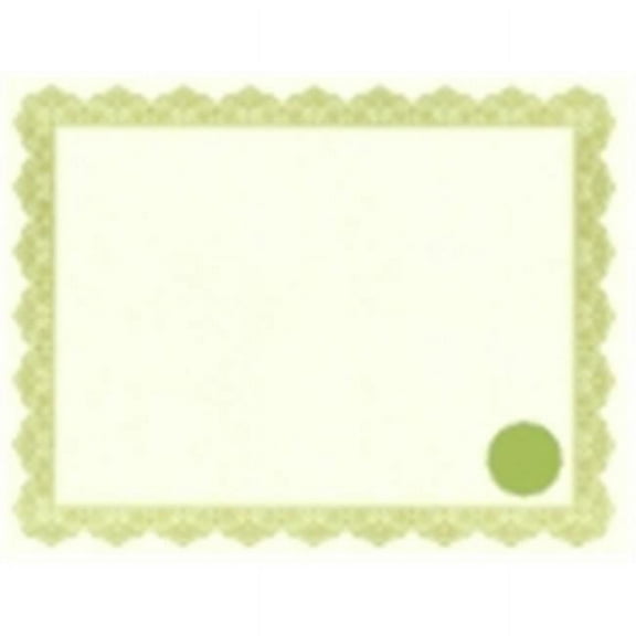 Geographics Acid-Free Printable Certificate With Seals - Optima Gold, Pack 25