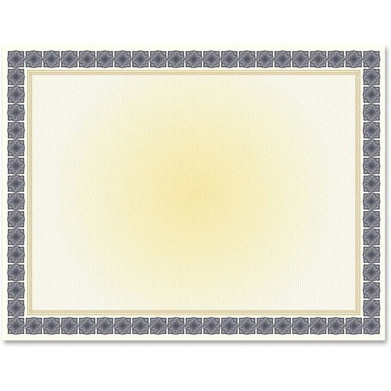 Geographics Award Certificates Burgundy Gold Foil - 24 lb Basis Weight - 8.5 Geographics Award Certificates Burgundy Gold Foil - 24 lb Basis Weight - 8.5