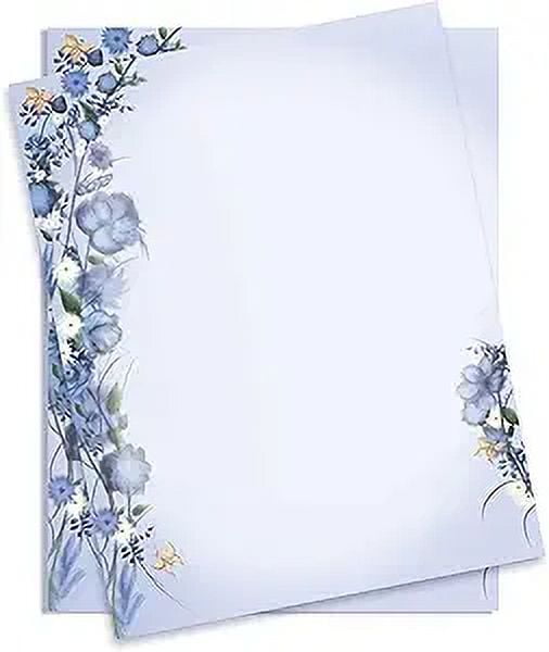 Geographics 2004198 8.5 x 11 in. Floral Dream Letterhead - Pack of 50