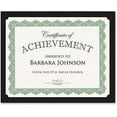 thumbnail image 1 of Geographics Certificate Holder, Black, Recycled, Holds Diplomas, Certificates and Pictures, Pack of 10, 1 of 2