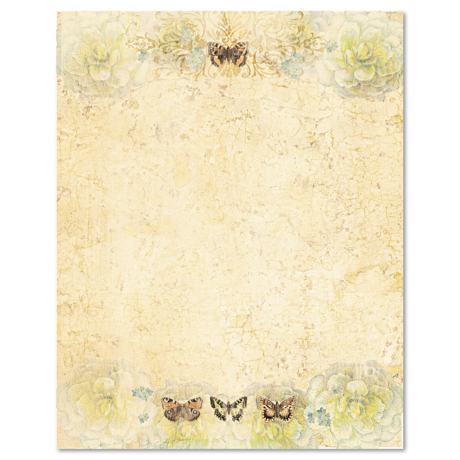 Printable Formal Paper Geographics Stars & Swirls Design Paper - 24lb ...