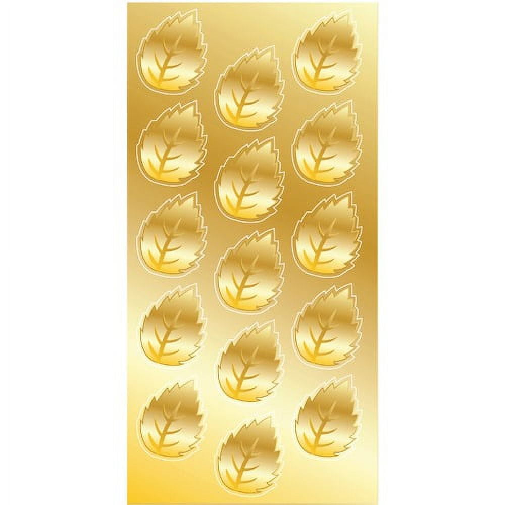 Geographics Gold Foil Leaf Embossed Seals - Self-adhesive - For Diploma, Certificate, Award, Card, Envelope, Scrapbooking - Assorted - 45 / Pack Geographics Gold Foil Leaf Embossed Seals - Self-adhesive - For Diploma, Certificate, Award, Card, Envelope, Scrapbooking - Assorted - 45 / Pack