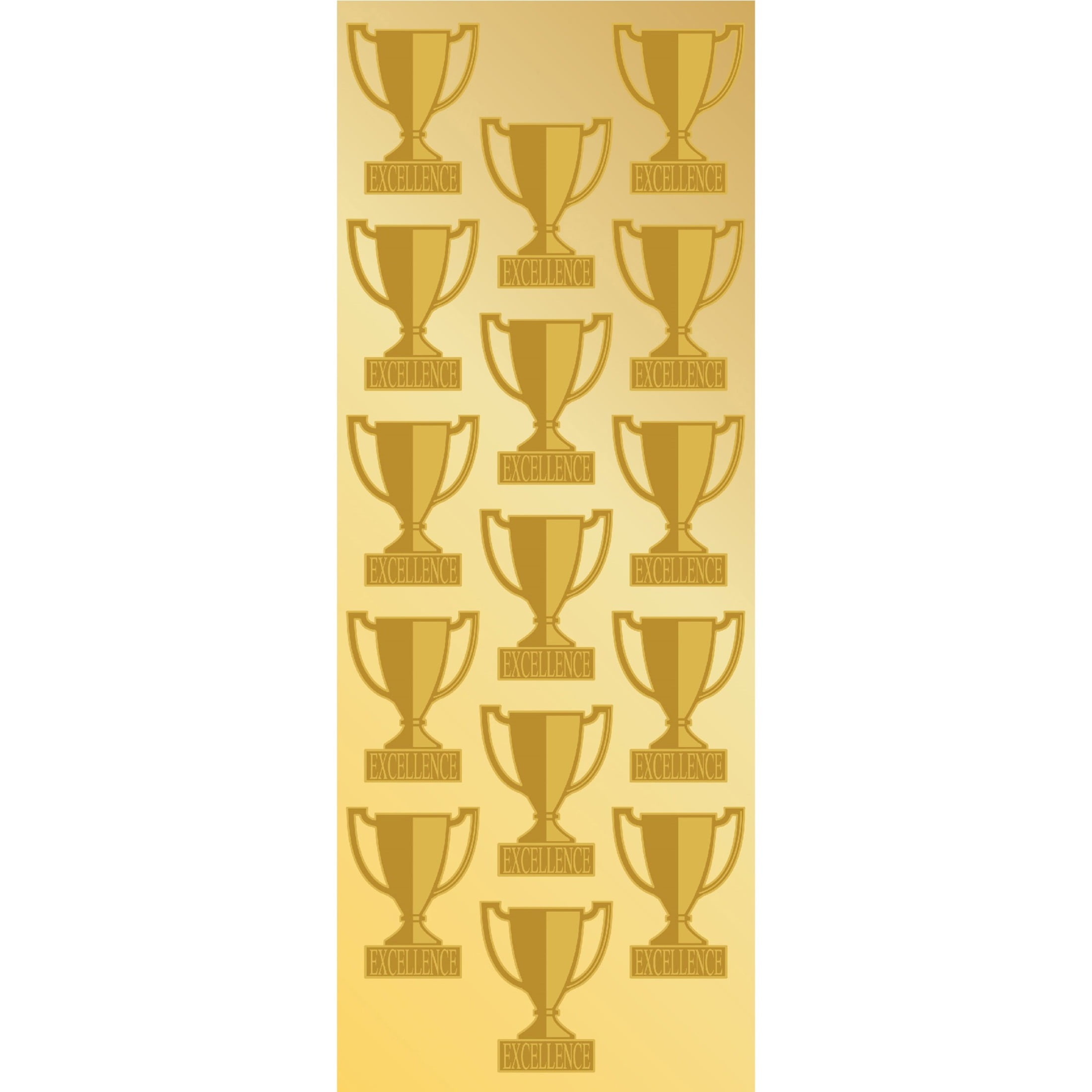 Geographics Gold Foil Trophy Seals - 1.25 Geographics Gold Foil Trophy Seals - 1.25