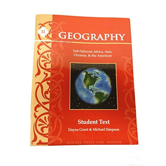 Pre-Owned Geography II, Student Text (Sub-Saharan Africa, Asia, Oceania, & the Americas) (Paperback) 1615382151