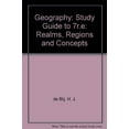 thumbnail image 1 of Pre-Owned Geography: Realms, Regions, and Concepts Study Guide Hardcover, 1 of 1