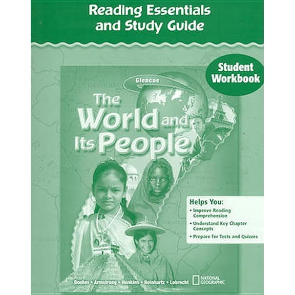Geography: World & Its People The World and Its People, Reading Essentials and Study Guide, Student Workbook, (Paperback)