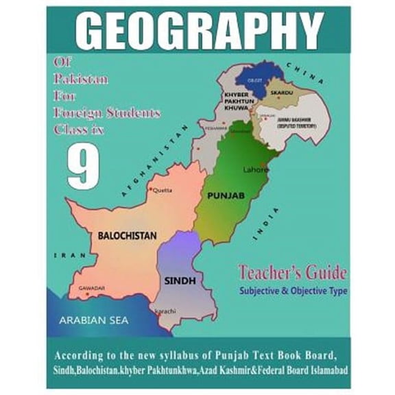 Geography of Pakistan: for foreign students (Paperback)
