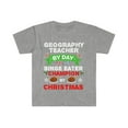 thumbnail image 1 of Geography teacher by day Binge Eater by Christmas Unisex T-shirt S-3XL, 1 of 2