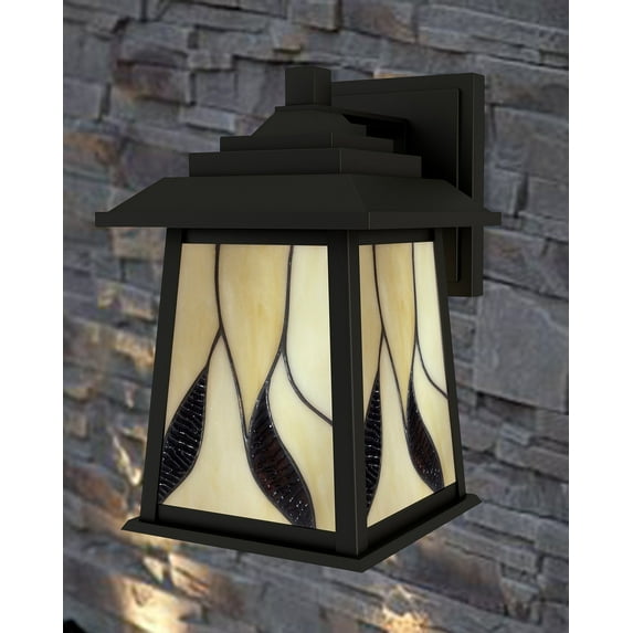 Geologic Outdoor Tiffany Wall Sconce