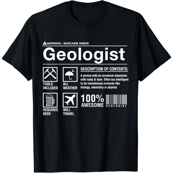 Geologist composition, funny t-shirt for geology T-Shirt