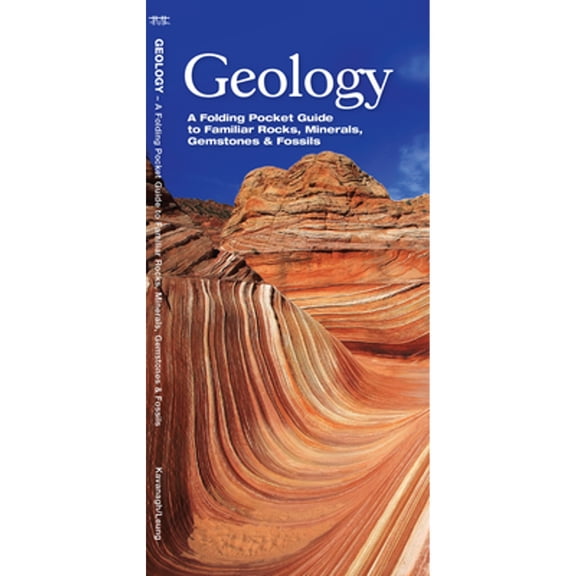Pre-Owned Geology: A Folding Pocket Guide to Familiar Rocks, Minerals, Gemstones & Fossils (Paperback) 1583550755 9781583550755