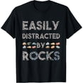 thumbnail image 1 of Geology Easily Distracted By Rocks Collector Geologist Hound T-Shirt, 1 of 4