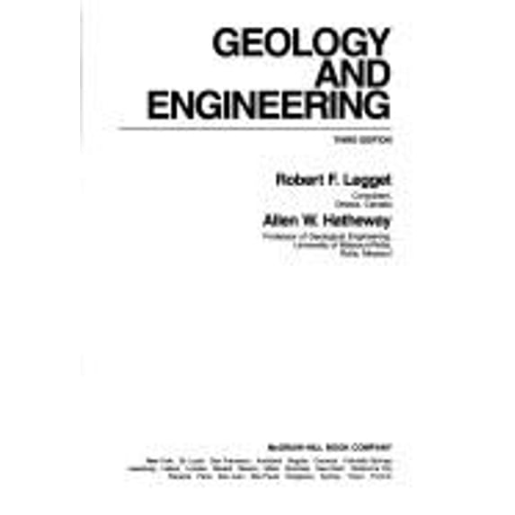 Pre-Owned Geology and Engineering (Hardcover) 007037063X 9780070370630