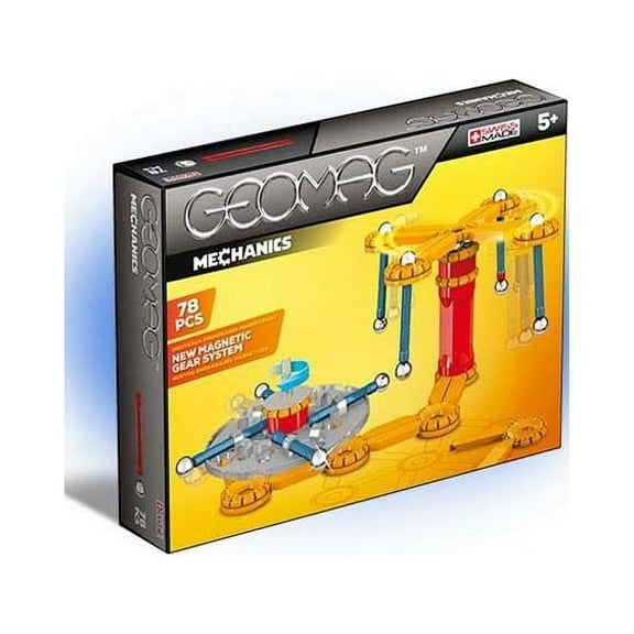 Geomag 78 Piece Mechanics Collection Magnetic Construction Set